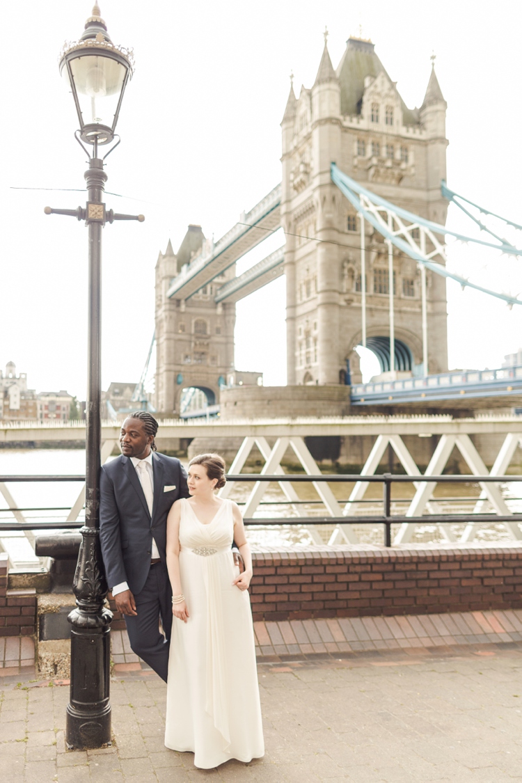 Enchanting elopement wedding in London by Marianne Taylor Photography